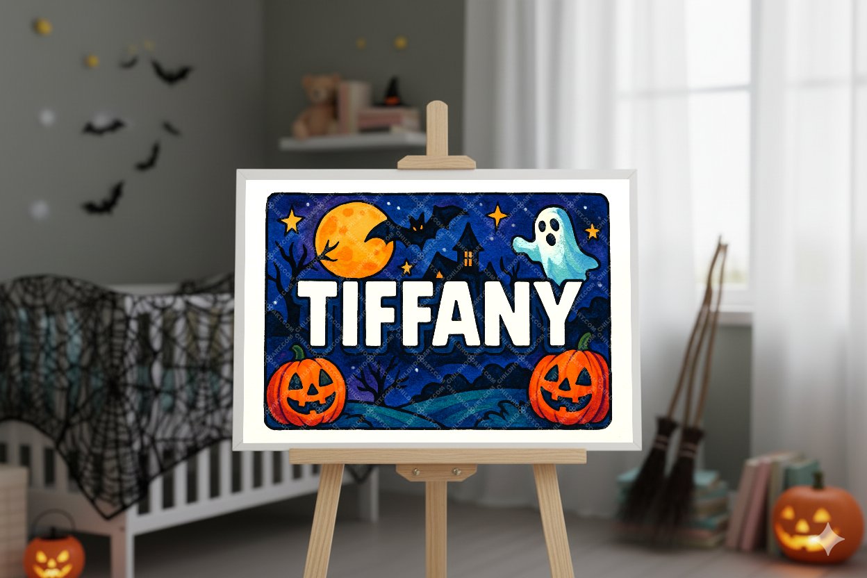Personalized name art for Tiffany
