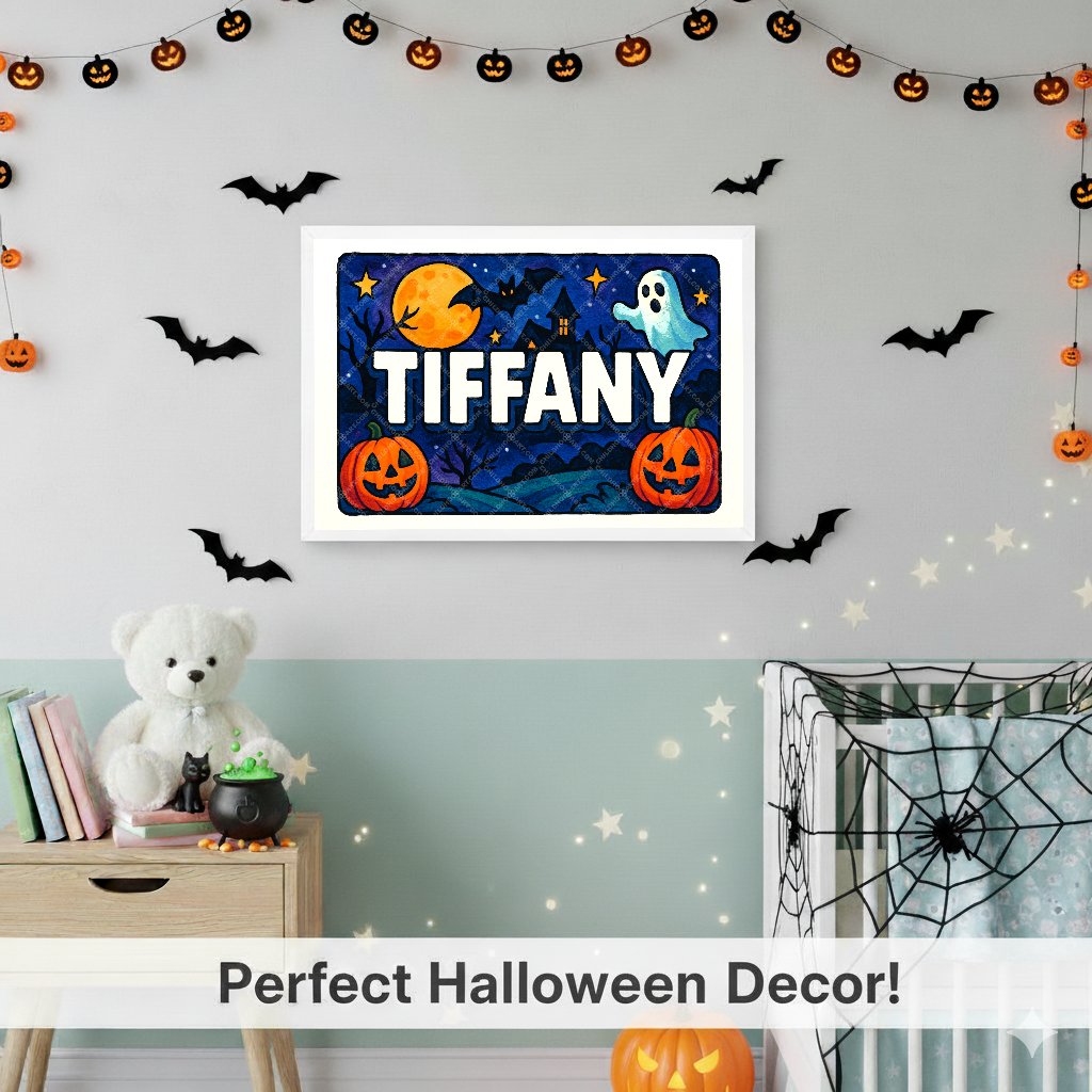 Personalized name art for Tiffany