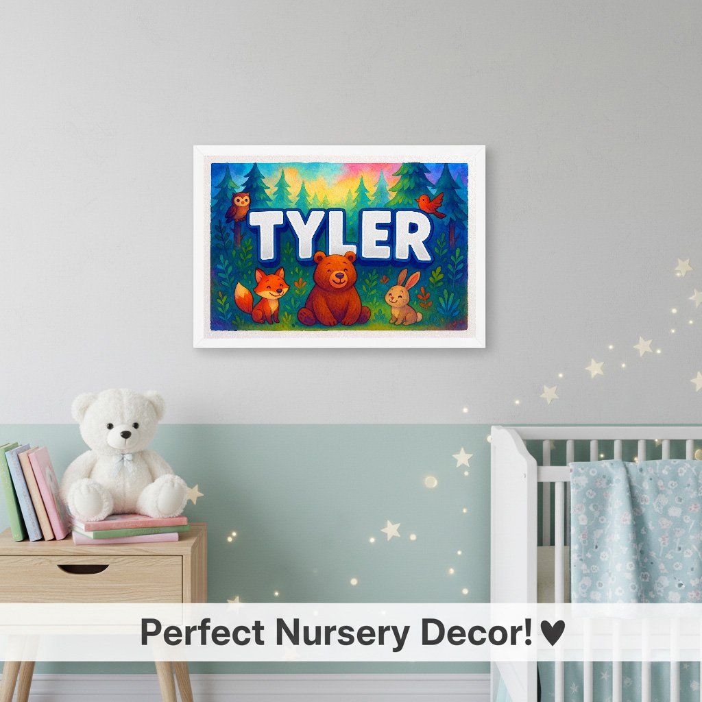 Personalized name art for Tyler