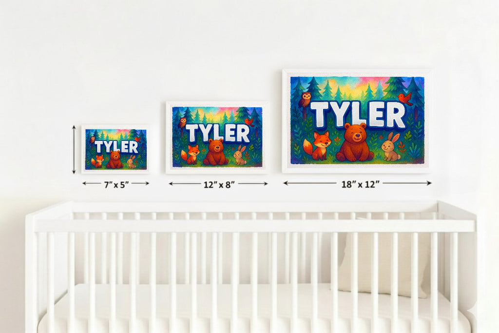 Personalized name art for Tyler