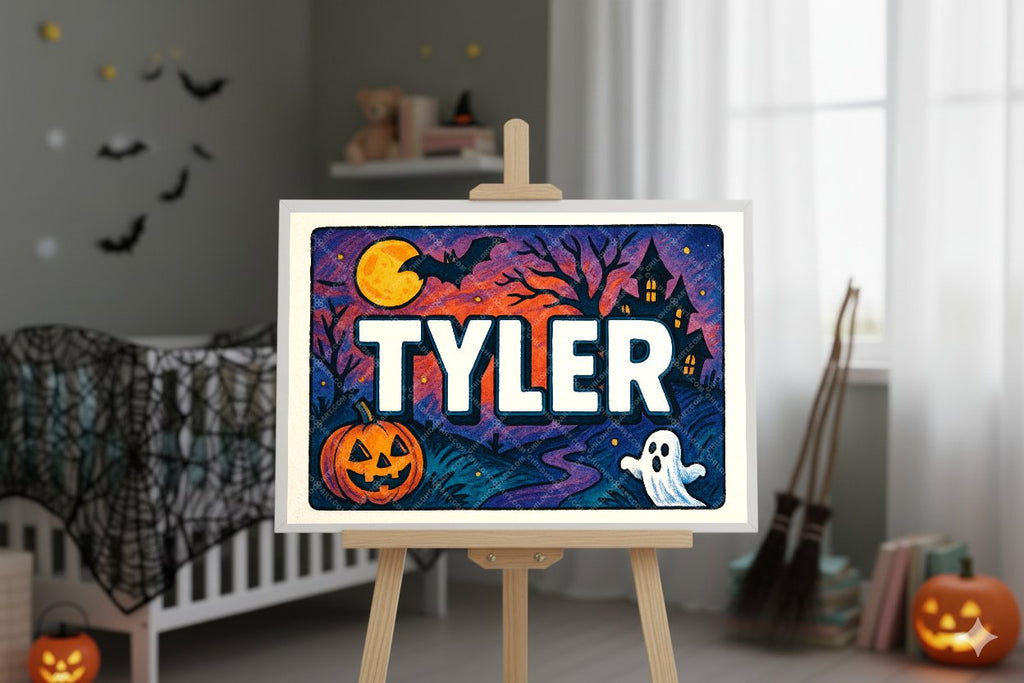 Personalized name art for Tyler