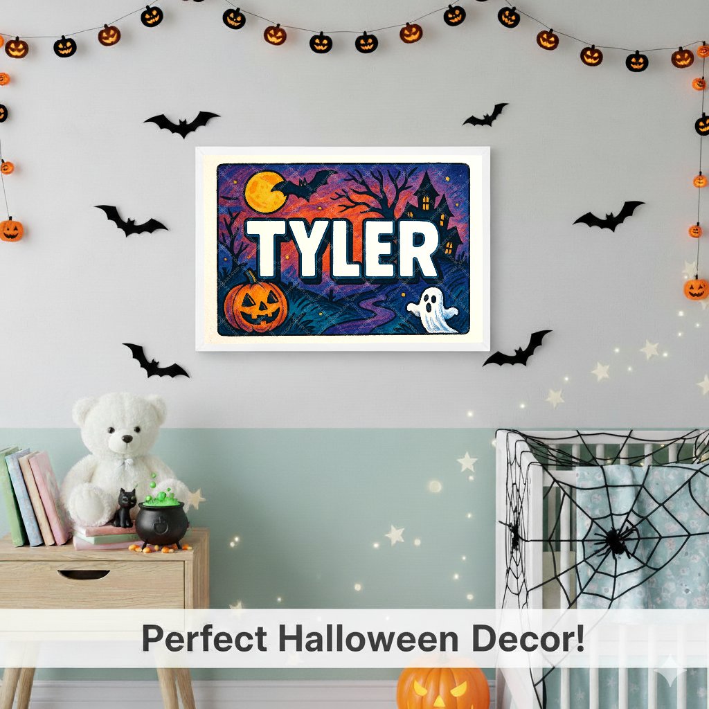 Personalized name art for Tyler