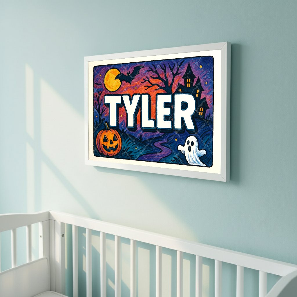 Personalized name art for Tyler