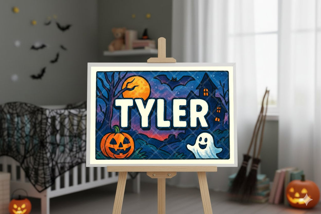 Personalized name art for Tyler
