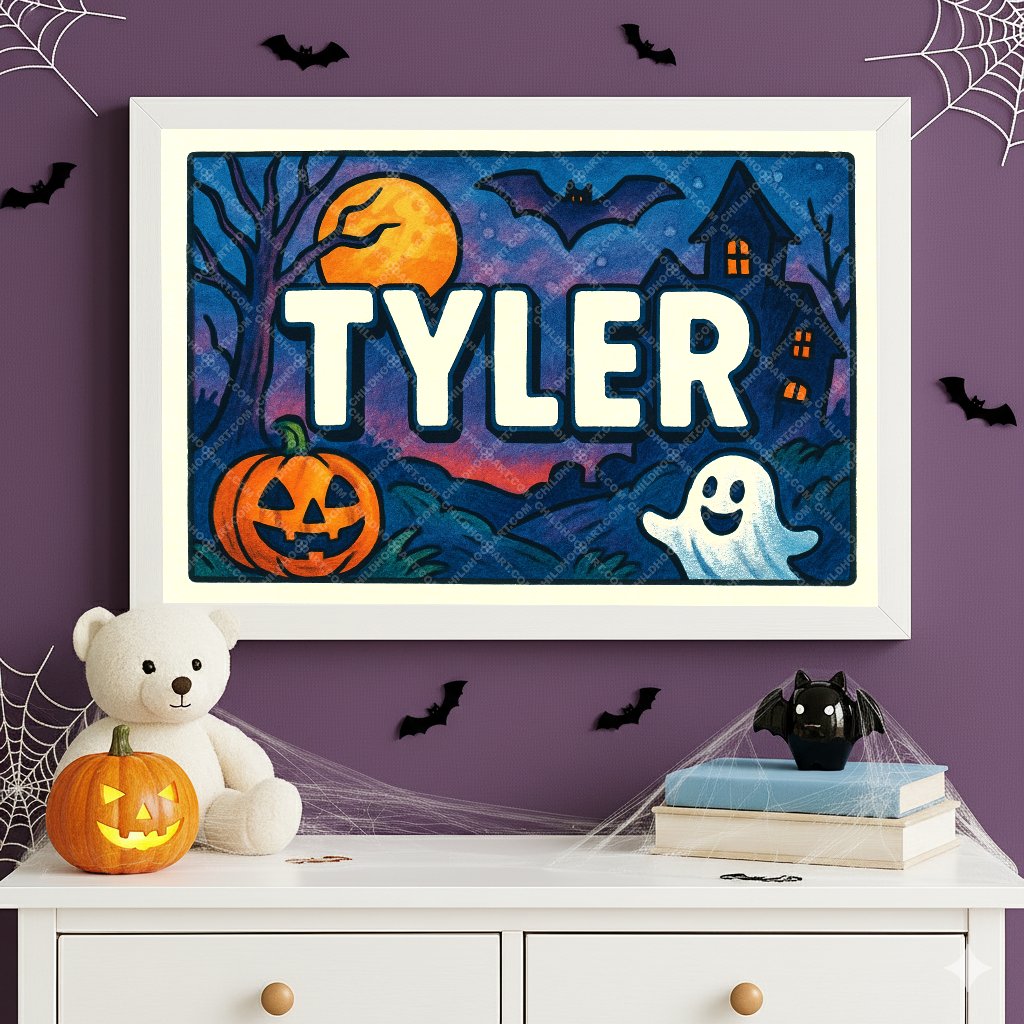 Personalized name art for Tyler