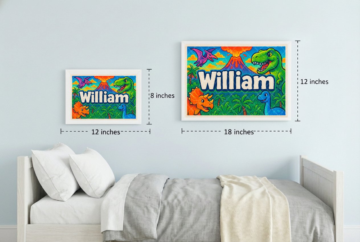 Personalized name art for William