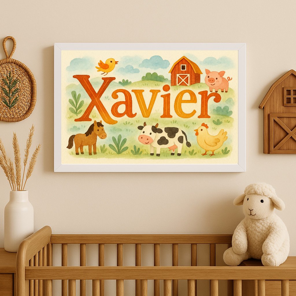 Xavier's Customized Farm Name Art 01