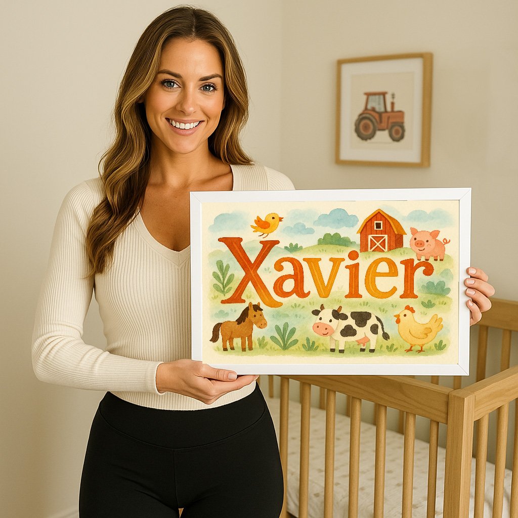 Xavier's Customized Farm Name Art 01