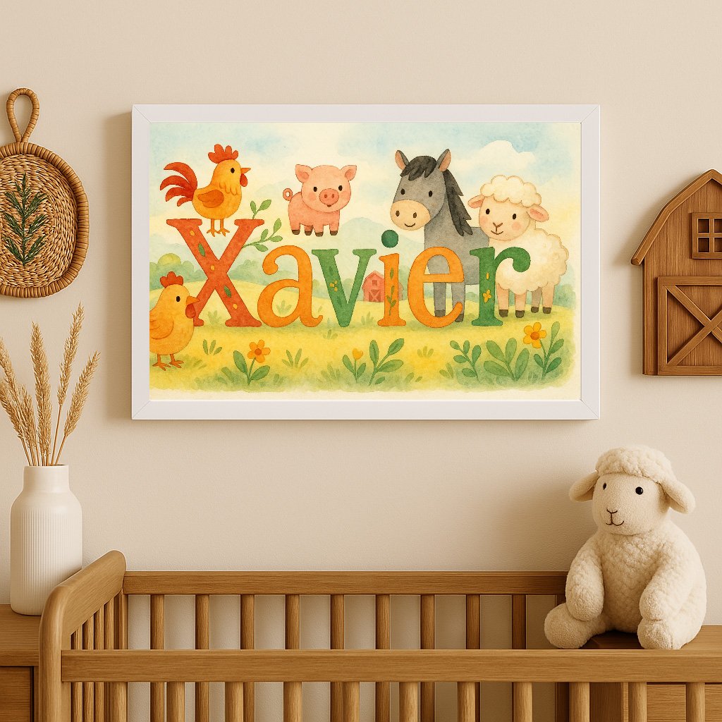 Xavier's Customized Farm Name Art 04