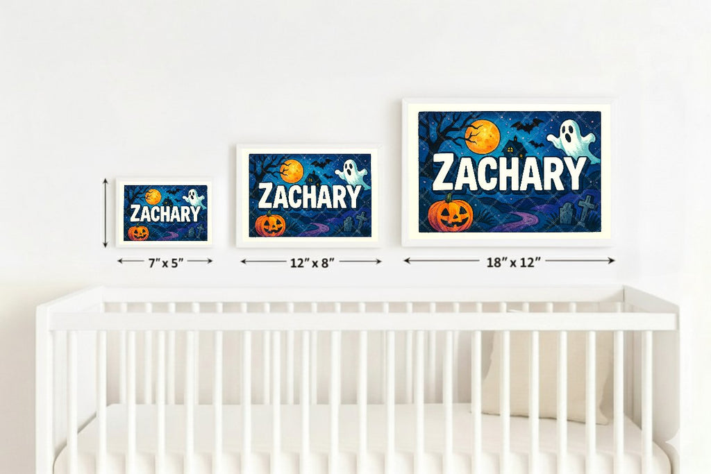 Personalized name art for Zachary