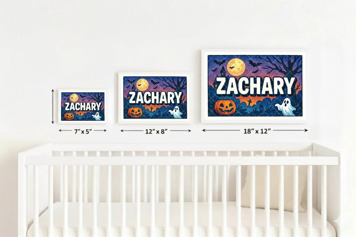 Personalized name art for Zachary