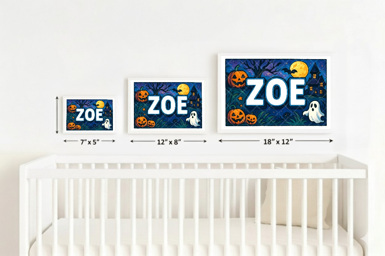 Personalized name art for Zoe